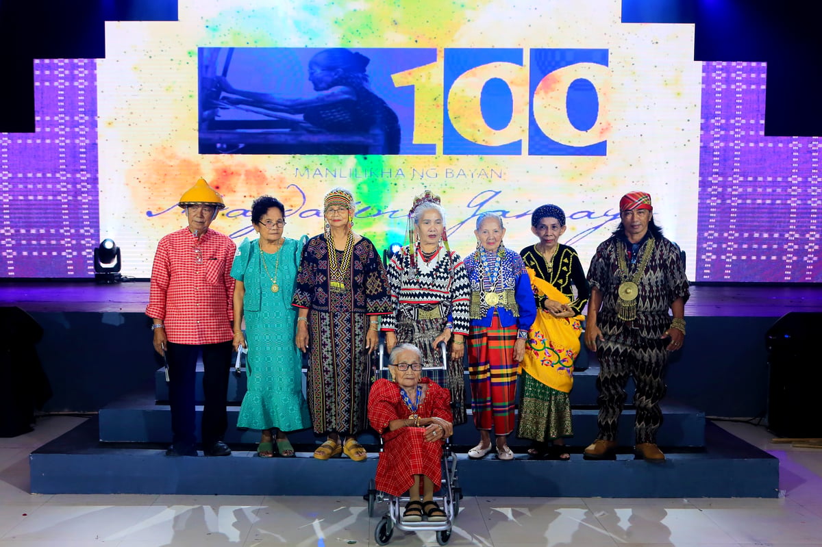 Some of the awardees of the Gawad sa Manlilikha ng Bayan graced the birthday celebration.